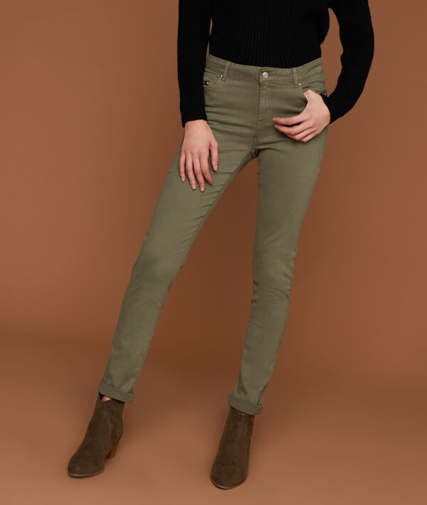 Pantalon slim 100% coton Pantalon slim 100% coton