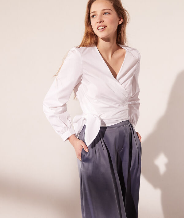 Blouse cache-cœur Blouse cache-cœur