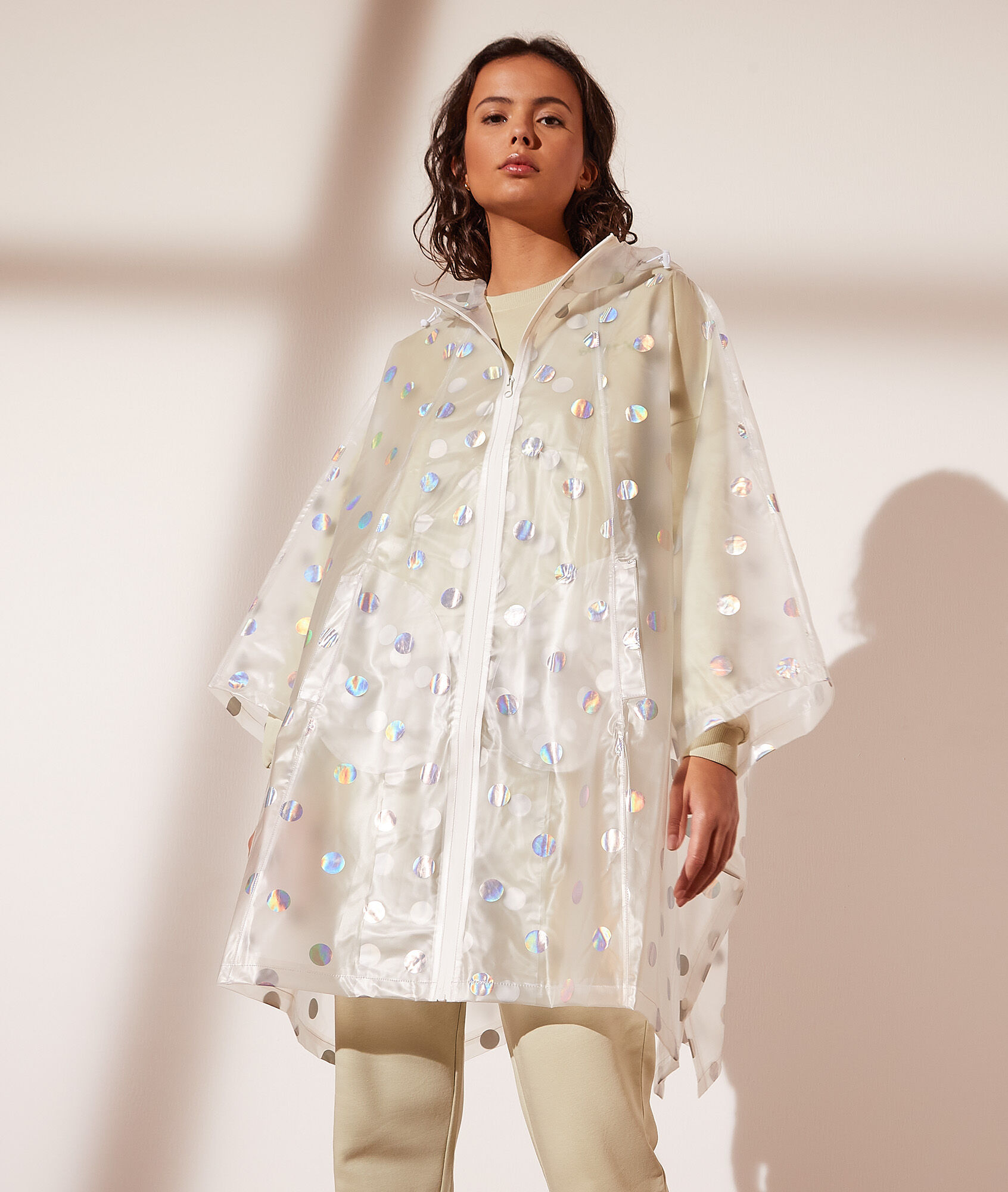 Cape imperméable - Lovine - TU - Argenté - Femme - Etam