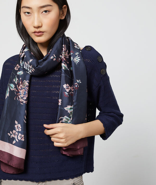 Foulard imprimé floral Foulard imprimé floral