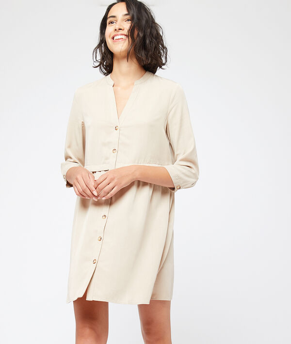 Robe chemise en tencel® Robe chemise en tencel®