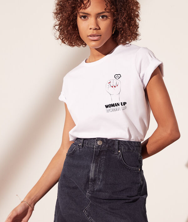 T-shirt "Woman up" T-shirt "Woman up"