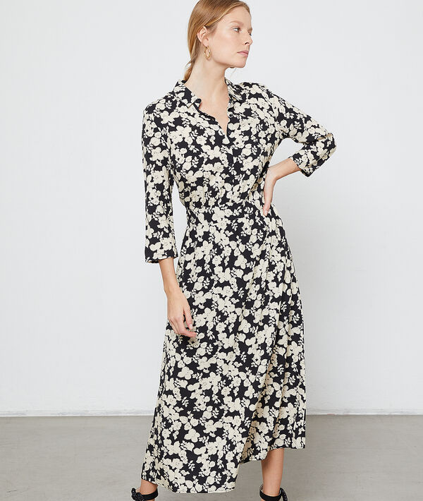 Robe longue imprimé fleuri Robe longue imprimé fleuri
