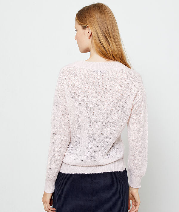 Pull en maille pointelle Pull en maille pointelle