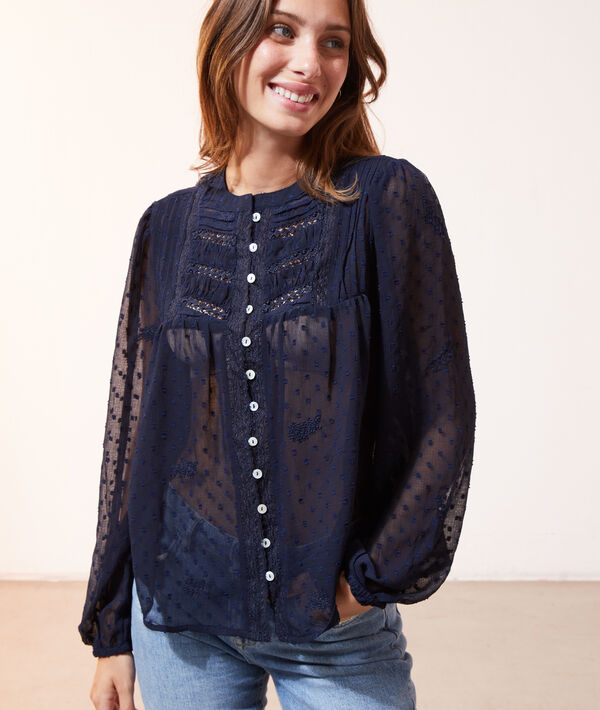 Blouse en plumetis Blouse en plumetis