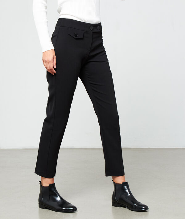 Pantalon carotte à pince Pantalon carotte à pince
