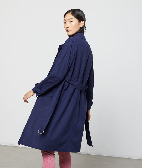Trench long ceinturé Trench long ceinturé
