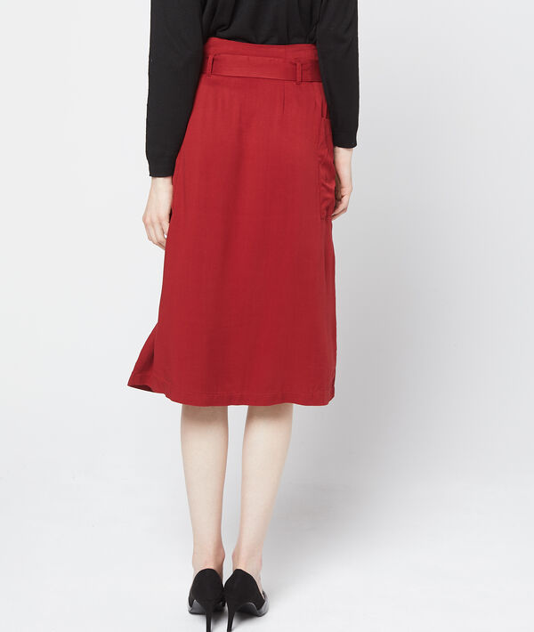 Jupe midi boutonnée Jupe midi boutonnée