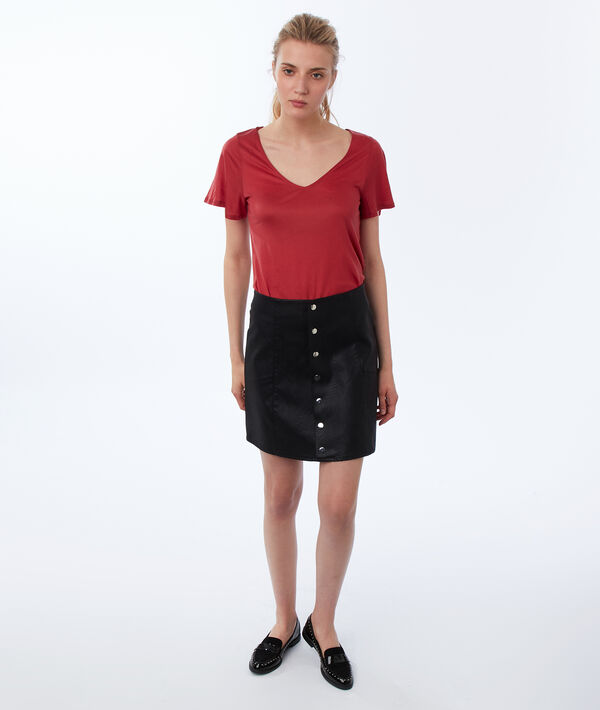 T-shirt col V en Tencel® T-shirt col V en Tencel®