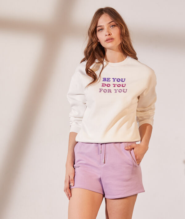 Sweat brodé "Be you..." Sweat brodé "Be you..."