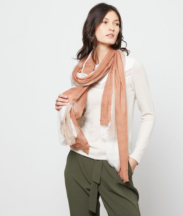 Foulard imprimé tie and dye Foulard imprimé tie and dye
