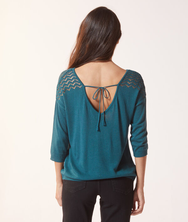 Pull en maille ajourée Pull en maille ajourée