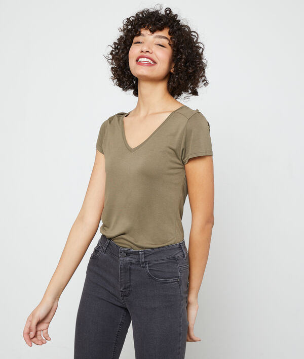T-shirt col v T-shirt col v