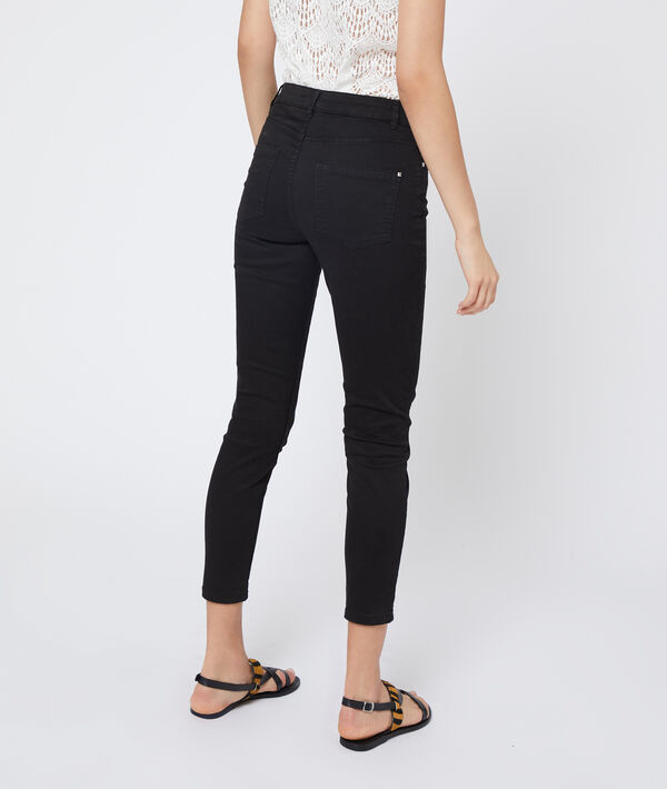 Pantalon slim court en coton Pantalon slim court en coton