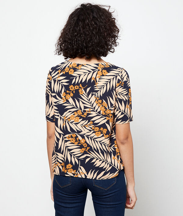 Blouse imprimé feuillage Blouse imprimé feuillage