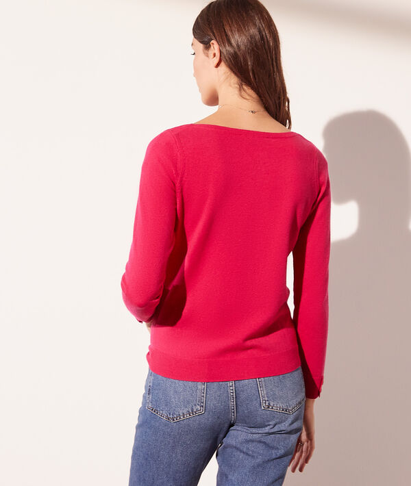 Pull col bateau en cachemire Pull col bateau en cachemire