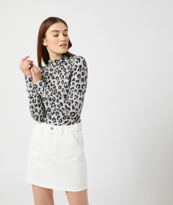Jupe droite 100% coton Jupe droite 100% coton
