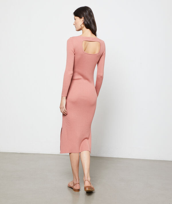 Robe pull dos ouvert Robe pull dos ouvert
