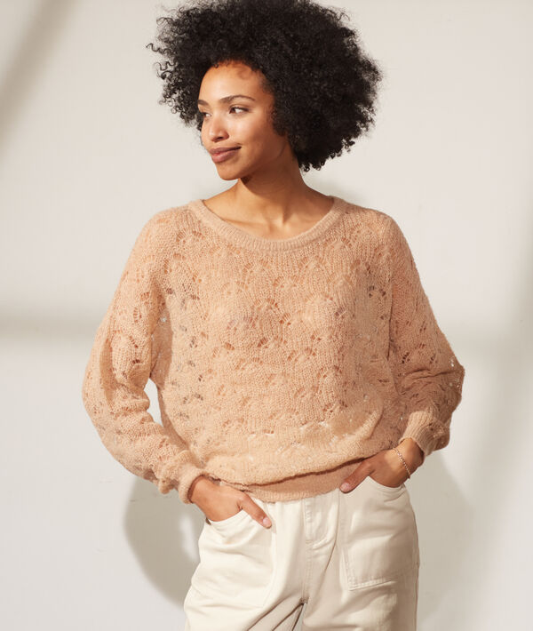 Pull en maille ajourée Pull en maille ajourée