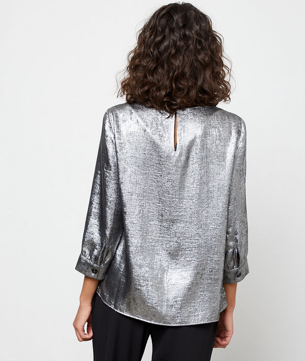 Blouse argentée Blouse argentée