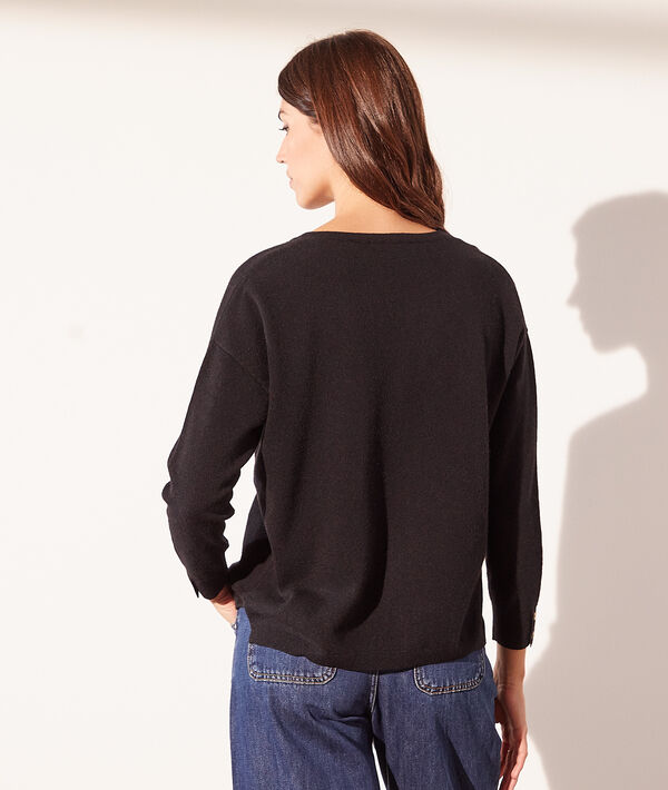 Pull col V en cachemire Pull col V en cachemire