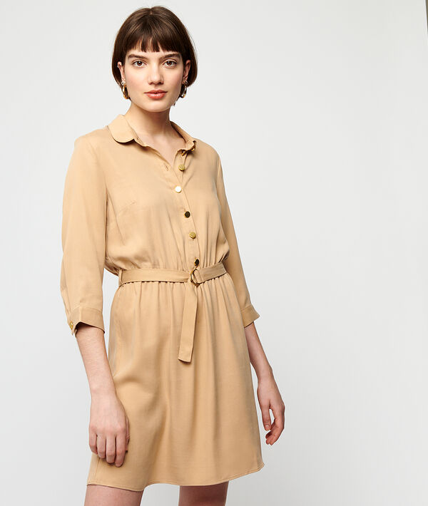Robe chemise ceinturée Robe chemise ceinturée
