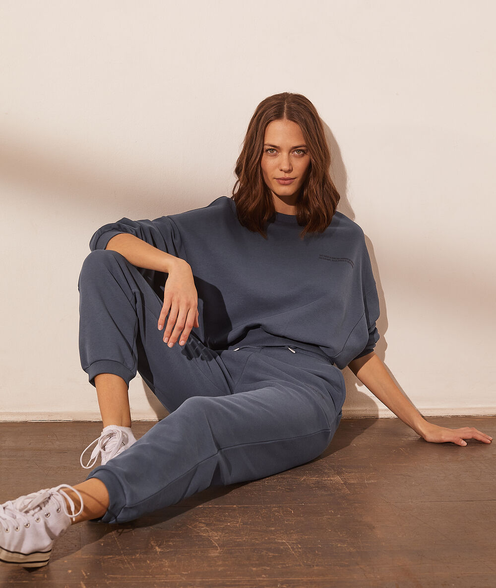 Sweat blue grey.