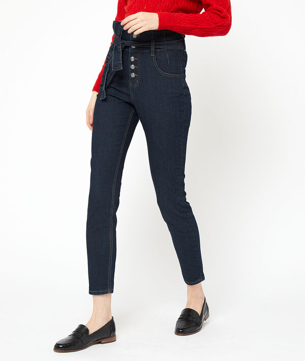 Jean slim avec ceinture Jean slim avec ceinture