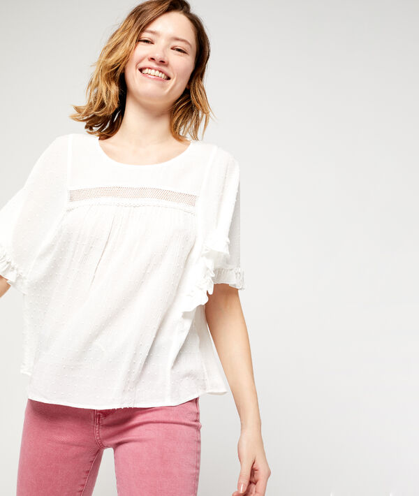 Blouse à manches volantées Blouse à manches volantées