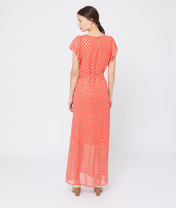 Robe à pois métallisés Robe à pois métallisés