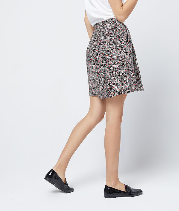 Jupe patineuse imprimé floral Jupe patineuse imprimé floral