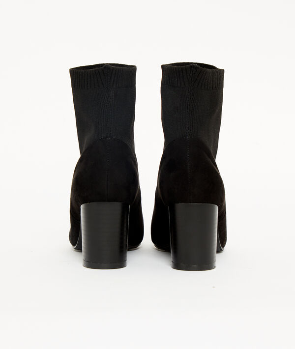 Bottines chaussettes à talons Bottines chaussettes à talons