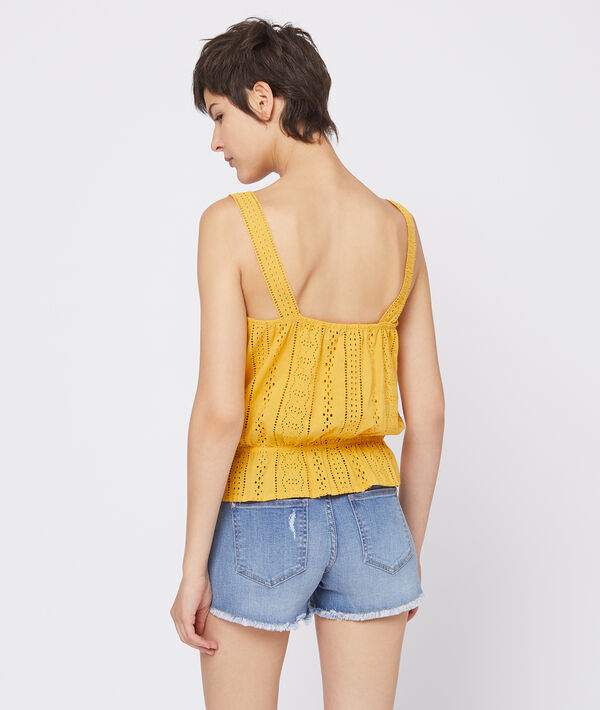 Top à broderie anglaise Top à broderie anglaise
