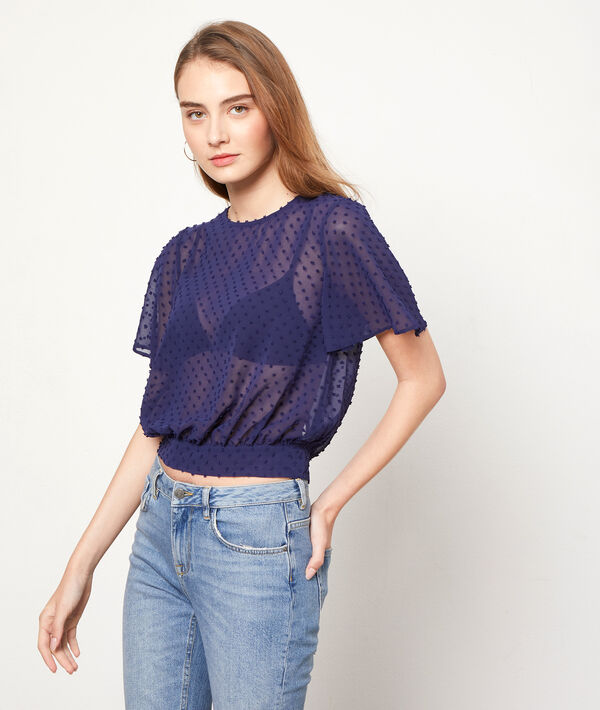 Top en plumetis Top en plumetis