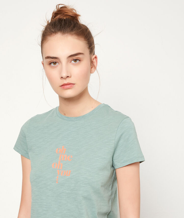 T-shirt "oh me oh you" amande.