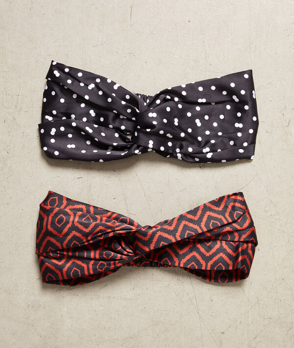 Duo de headband imprimé Duo de headband imprimé