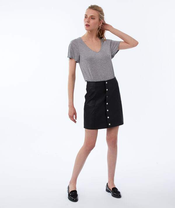 T-shirt col V en Tencel® T-shirt col V en Tencel®
