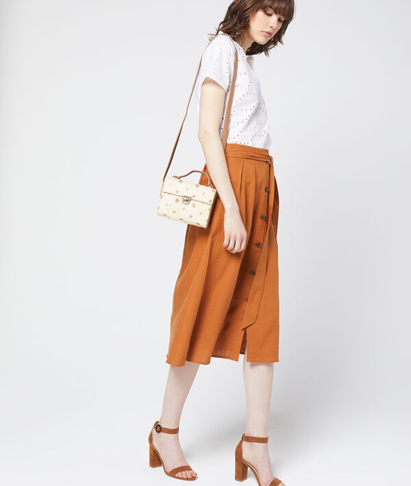 Jupe midi boutonnée Jupe midi boutonnée