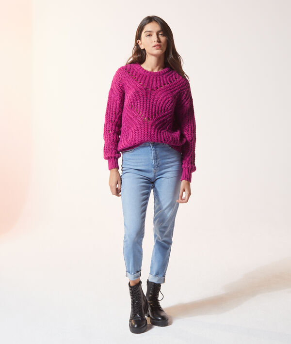 Pull en maille ajourée Pull en maille ajourée