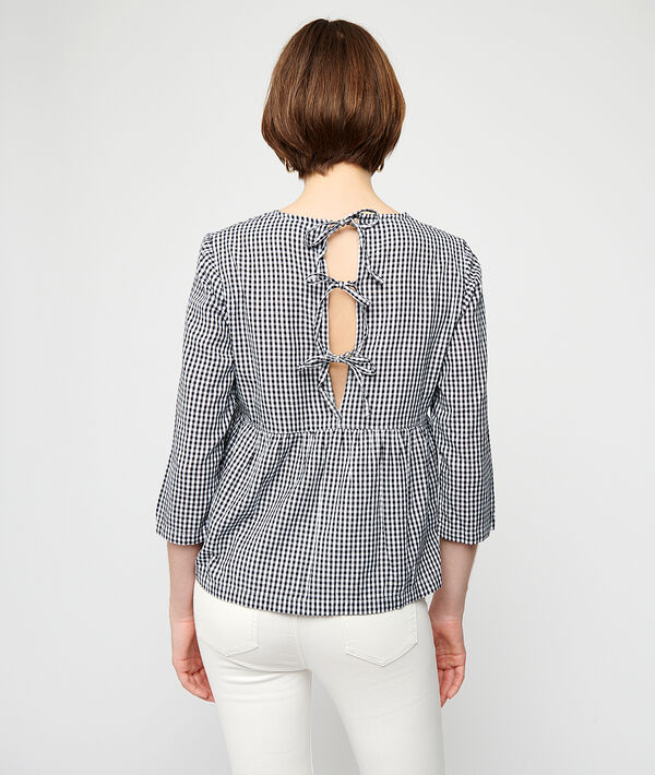 Blouse imprimé vichy Blouse imprimé vichy