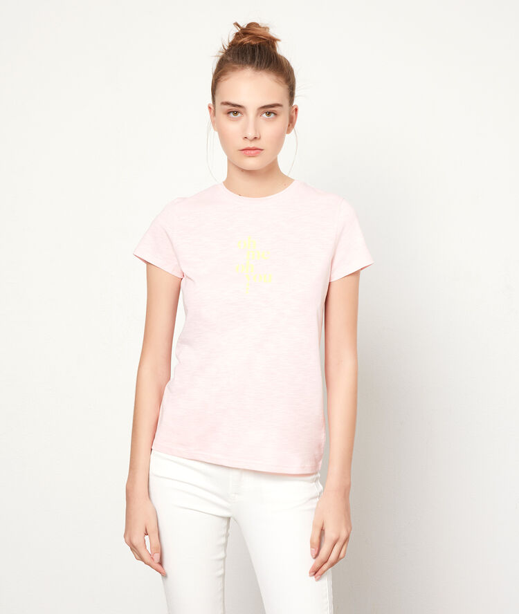 T-shirt "oh me oh you" nude.