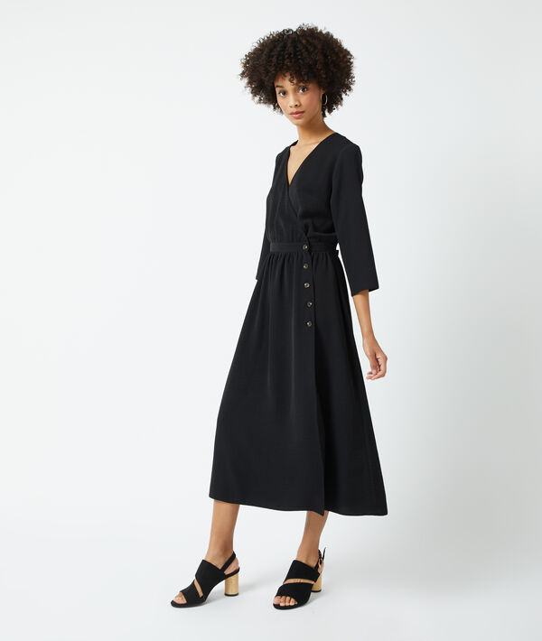 Robe longue cache-coeur Robe longue cache-coeur