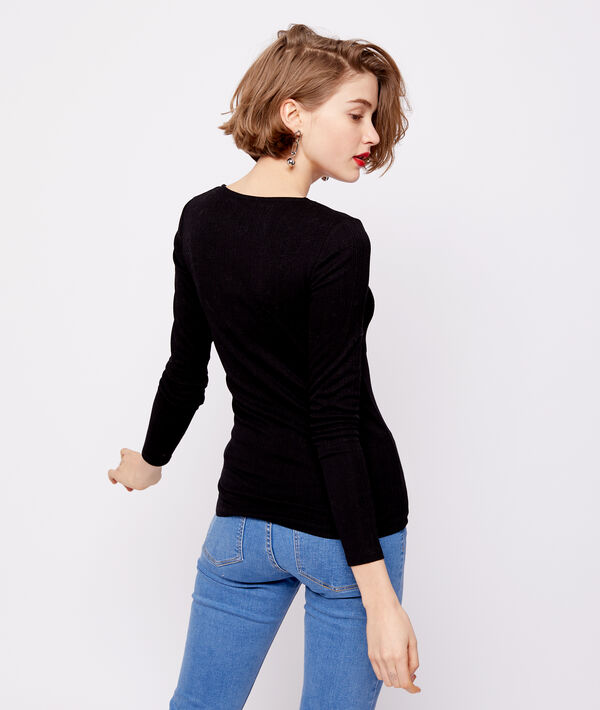 T-shirt décolleté noué T-shirt décolleté noué