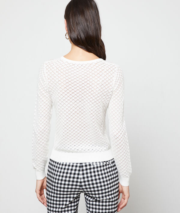 Pull en maille ajourée Pull en maille ajourée
