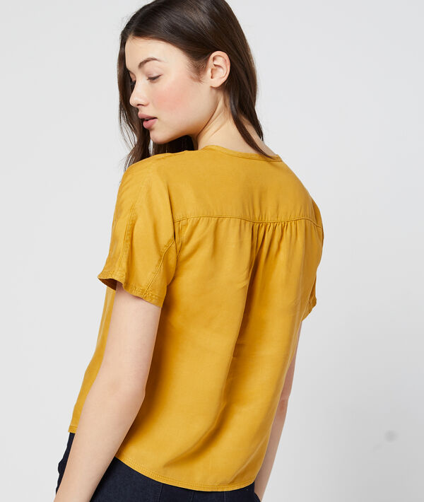Blouse boutonnée en tencel® Blouse boutonnée en tencel®
