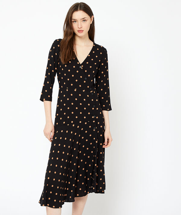 Robe longue cache-coeur Robe longue cache-coeur