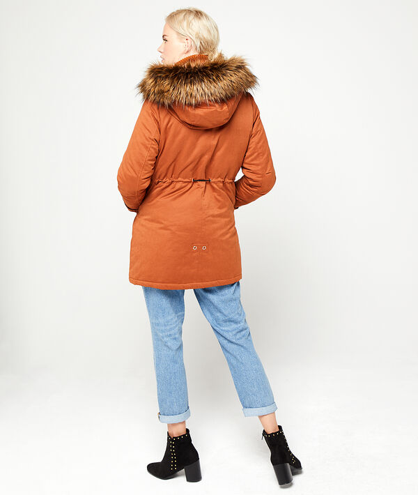 Parka doublée à capuche Parka doublée à capuche