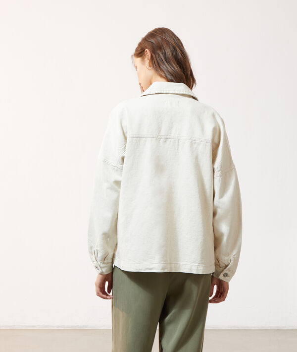 Veste droite boutonnée Veste droite boutonnée