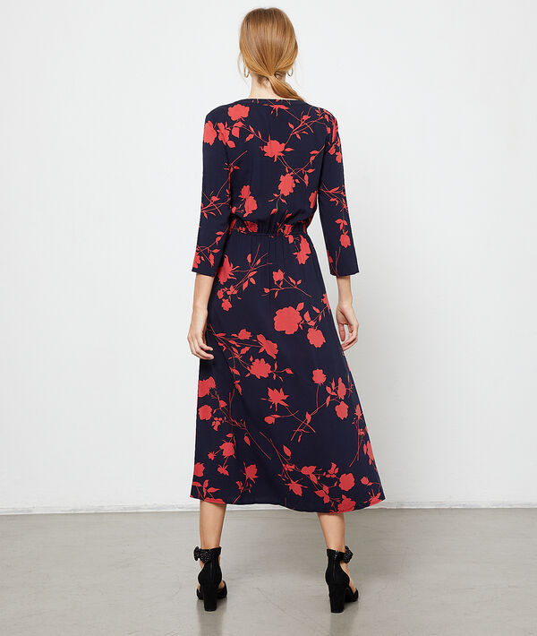 Robe longue imprimé fleuri Robe longue imprimé fleuri