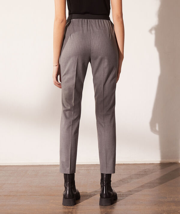 Pantalon cigarette à rayures Pantalon cigarette à rayures